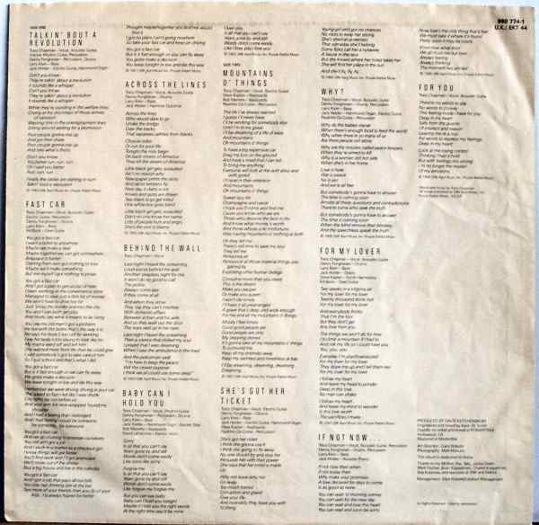 Tracy Chapman – Tracy Chapman