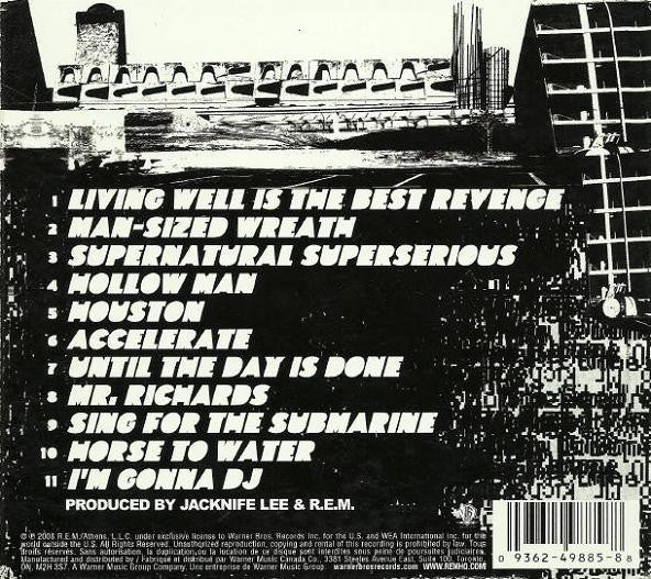 REM* – Accelerate, CD, Digipak