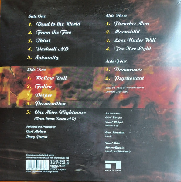 Fields Of The Nephilim – Fallen, 2xLP, Gatefold, Red Vinyl