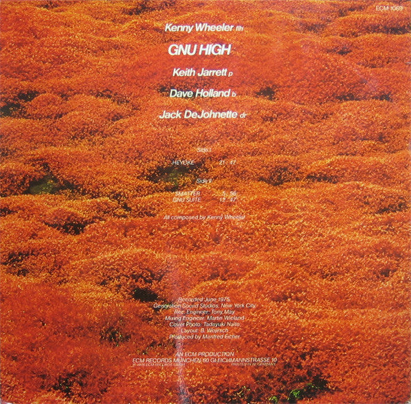 Kenny Wheeler – Gnu High , ECM