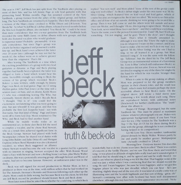 Jeff Beck – Truth & Beck-Ola , 2 LP