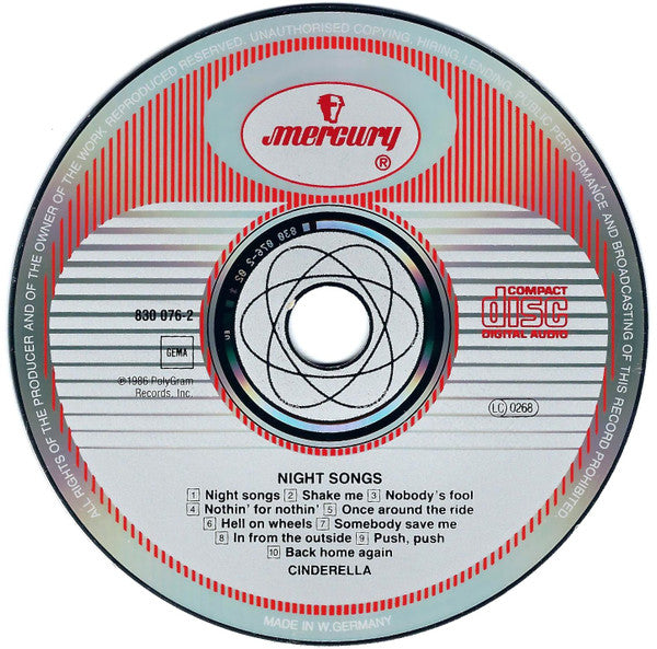 Cinderella – Night Songs