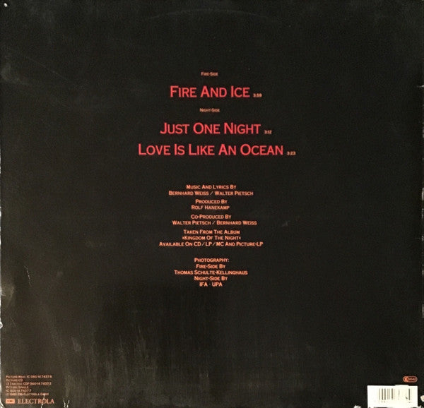 Axxis– Fire And Ice, Maxi-Single, Picture Disc