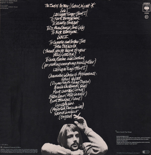 Robert Wyatt – The End Of An Ear