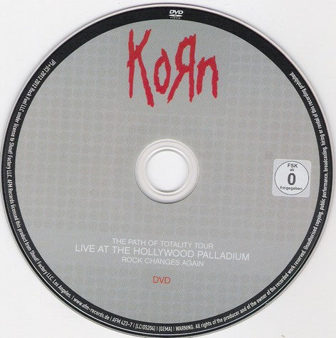 Korn – Live At The Hollywood Palladium, CD+DVD