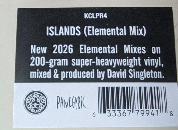 King Crimson – Islands (Elemental Mixes) , Reissue, 200 gram