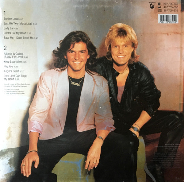 Modern Talking – Ready For Romance (The 3rd Album), 1st Press