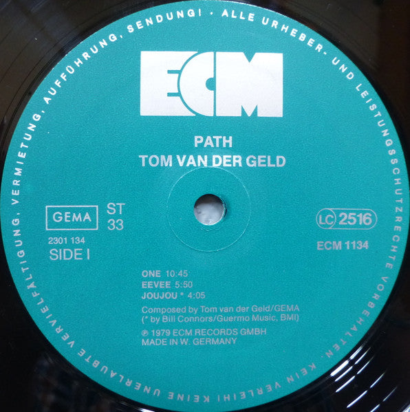 Tom Van Der Geld, Bill Connors, Roger Jannotta – Path