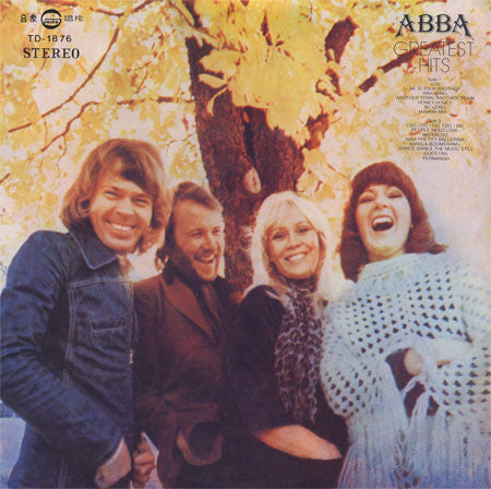 ABBA – Greatest Hits   ,  editie Taiwan