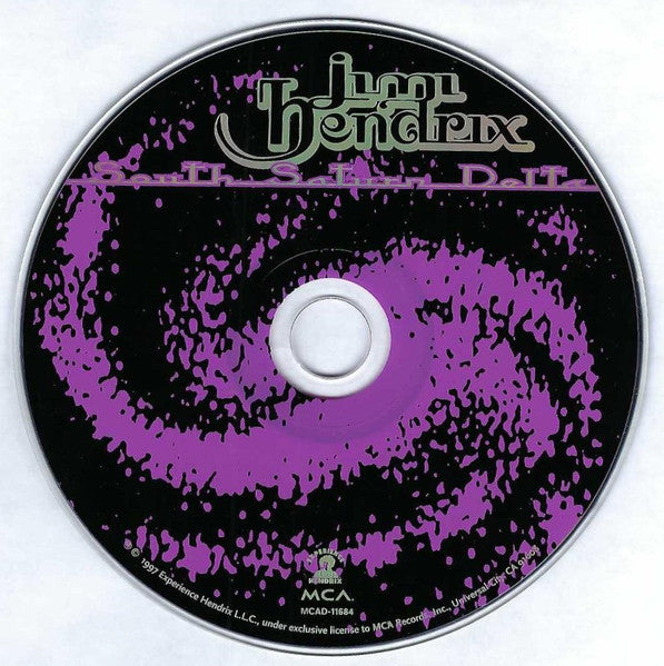 Jimi Hendrix – South Saturn Delta, incl. 24 page booklet