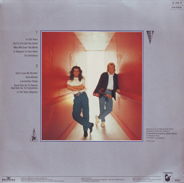 Modern Talking – In The Garden Of Venus - The 6th Album, Club Edition