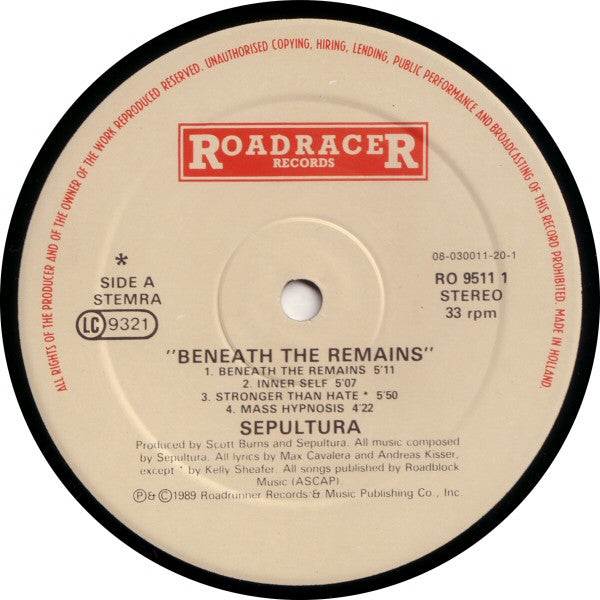 Sepultura – Beneath The Remains