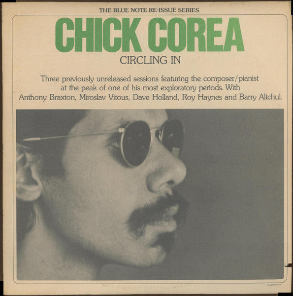 Chick Corea – Circling In , 2LP , Gatefold