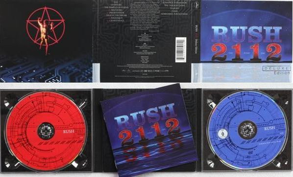Rush – 2112 , Deluxe Edition, Digipak , cd + dvd