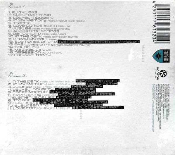 Tiësto* – Magikal Journey (The Hits Collection 1998-2008), 2xCD