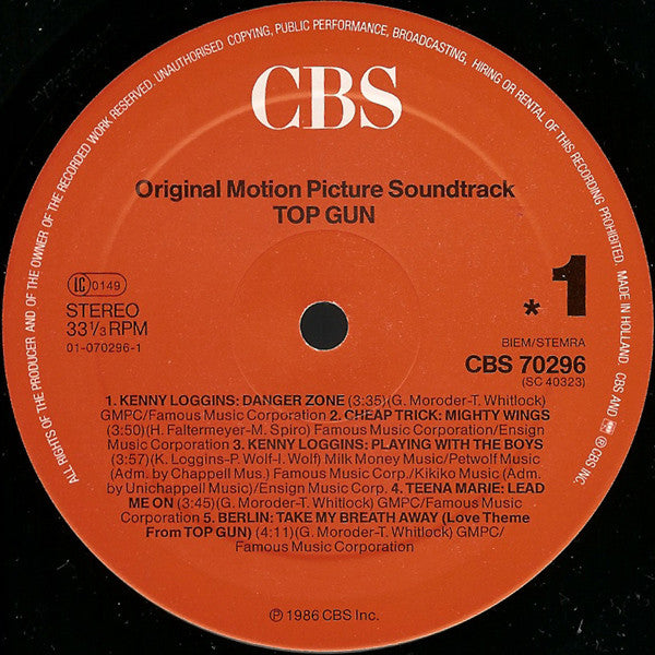 Top Gun (Original Motion Picture Soundtrack)