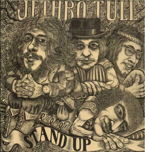Jethro Tull – Stand Up     ,  Gatefold sleeve with pop-up of artists.