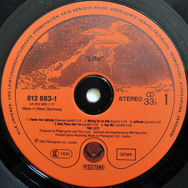 Thin Lizzy – Life Live , 2LP , Gatefold ( inclusiv guest Gary Moore )