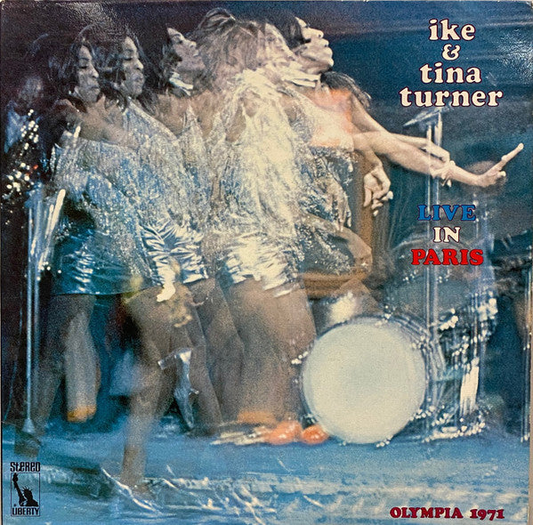 Ike & Tina Turner – Live In Paris , 2 LP, Gatefold