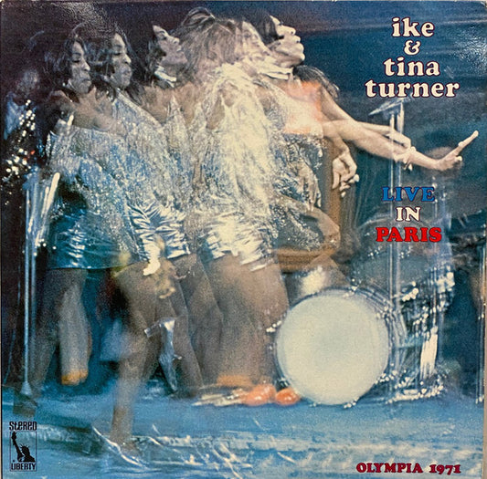 Ike & Tina Turner – Live In Paris     , 2 LP,  Gatefold