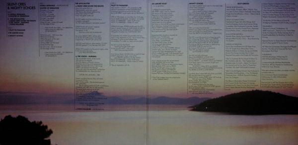 Eloy – Silent Cries And Mighty Echoes, Gatefold