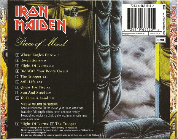 Iron Maiden – Piece Of Mind