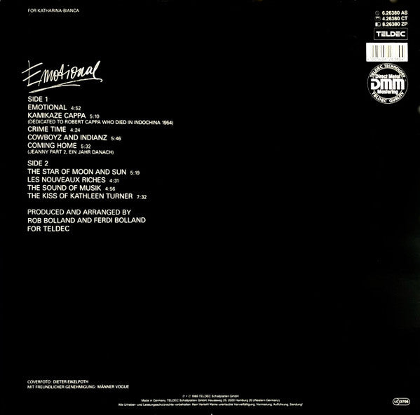 Falco – Emotional , DMM