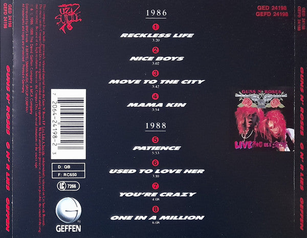Guns N' Roses – G N' R Lies