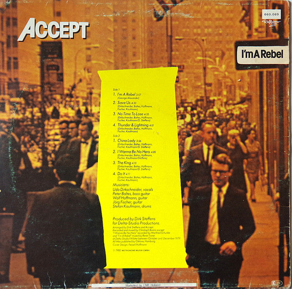 Accept – I'm A Rebel