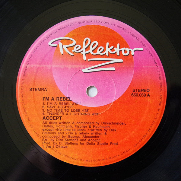Accept – I'm A Rebel
