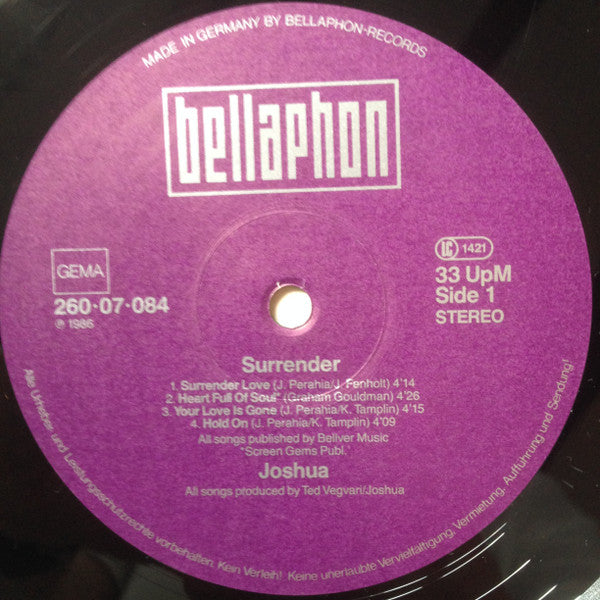 Joshua – Surrender