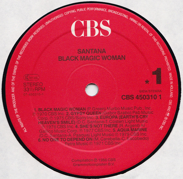 Santana – Black Magic Woman, 2xLP