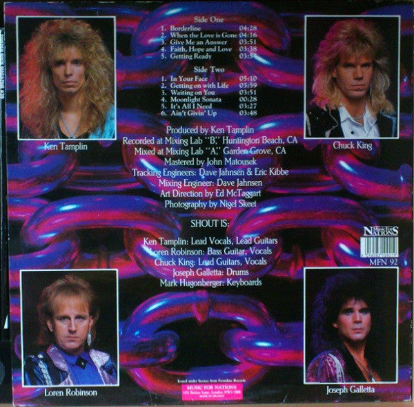 Shout – In Your Face