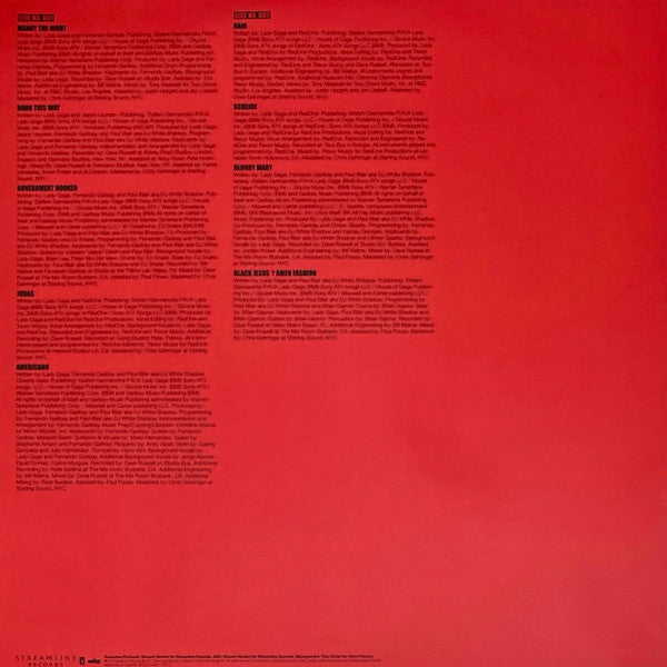 Lady Gaga – Born This Way , 2LP , 180 gram , Gatefold