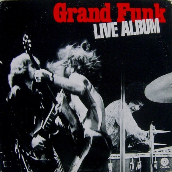 Grand Funk* – Live Album   ,  2LP , gatefold , red label