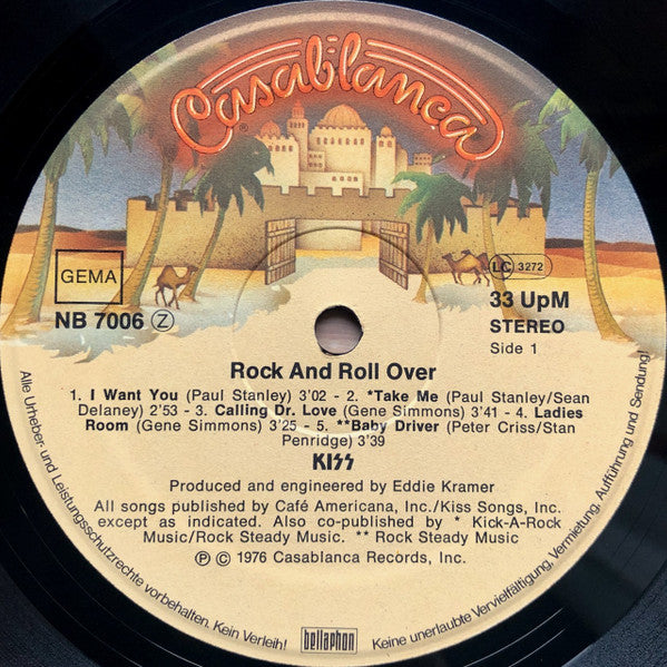 Kiss – Rock And Roll Over