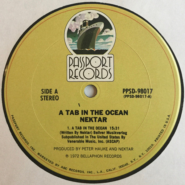 Nektar – A Tab In The Ocean