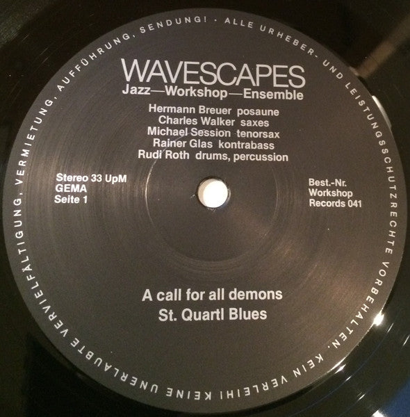 Jazz Workshop Ensemble – Wavescapes