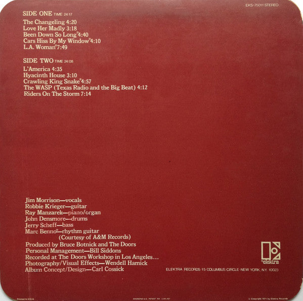 Doors– L.A. Woman