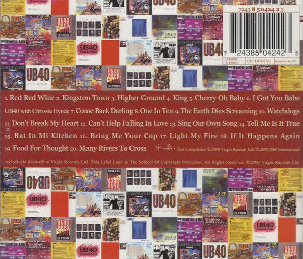 UB40 – The Very Best Of UB40 1980 - 2000
