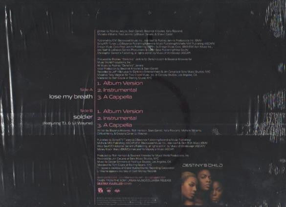 Destiny's Child – Lose My Breath