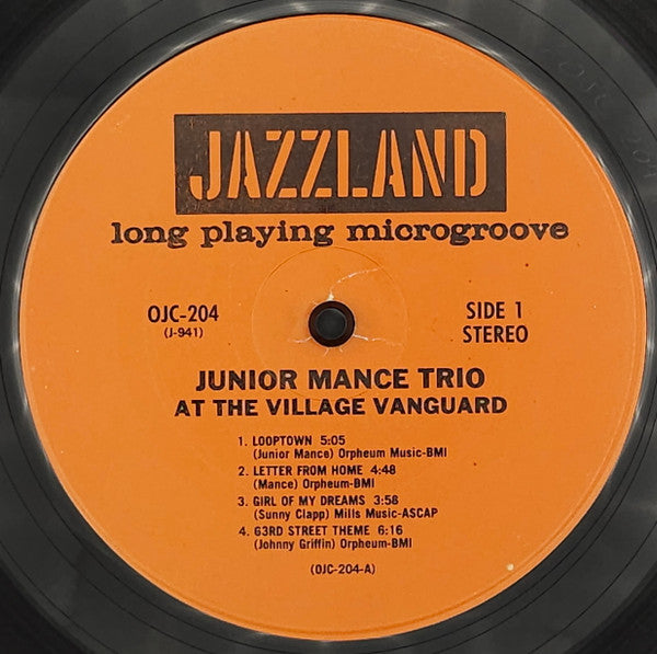Junior Mance Trio – At The Village Vanguard