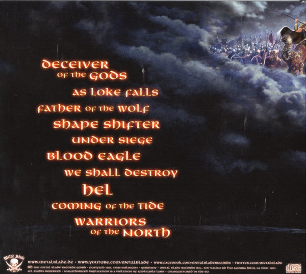 Amon Amarth – Deceiver Of The Gods + poster, CD+EP