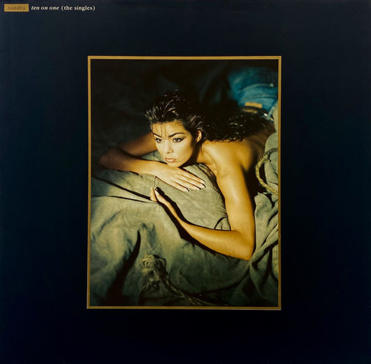 Sandra – Ten On One (The Singles)    , with original poster