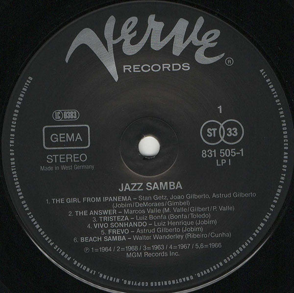 Various – Jazz Samba, 3xLP