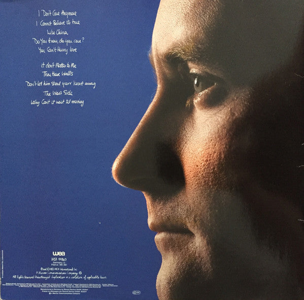 Phil Collins – Hello, I Must Be Going!     ,   Gatefold