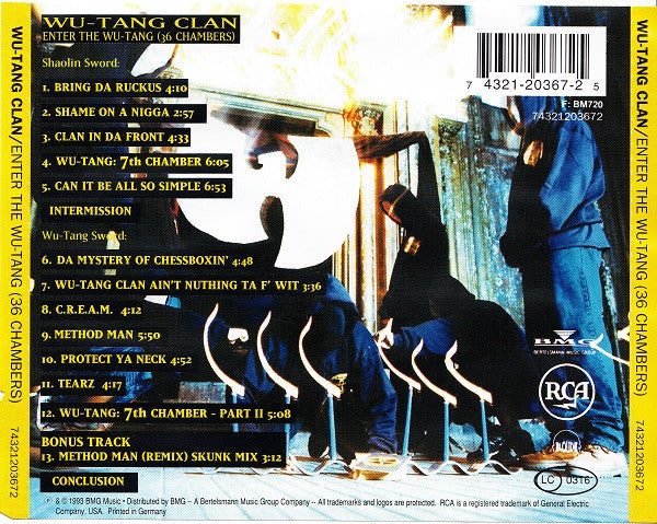 Wu-Tang Clan – Enter The Wu-Tang (36 Chambers)
