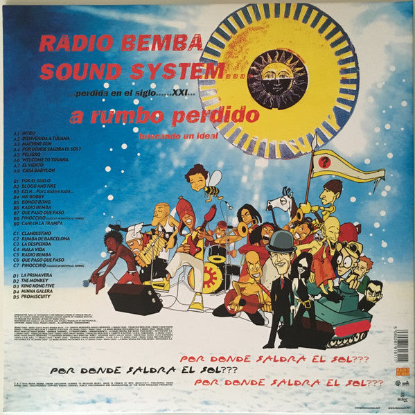 Manu Chao – Radio Bemba Sound System, 2xLP+ CD, Gatefold