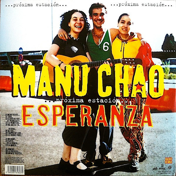 Manu Chao – ...Próxima Estación... Esperanza, 2xLP+CF, Gatefold