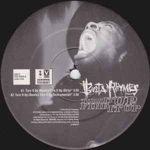 Busta Rhymes – Turn It Up (Remix) / Fire It Up , 45 RPM , Maxi